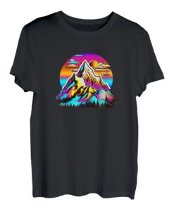 Berge, wandern und Natur T-Shirt