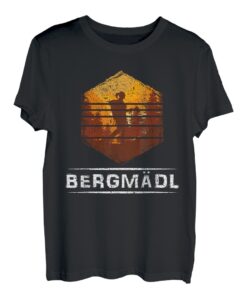Bergfan Bergmädel Wanderer und Bergsteiger Wandern Frauen T-Shirt