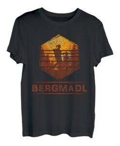 Bergfan Bergmädel Wanderer und Bergsteiger Wandern Frauen T-Shirt