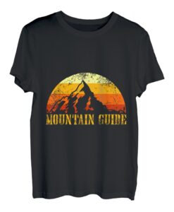 Bergführer Wanderer und Bergsteiger klettern Bergliebe T-Shirt