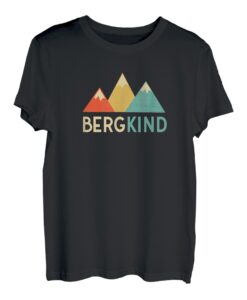 Bergkind T-Shirt Vintage Bergsteigen Klettern