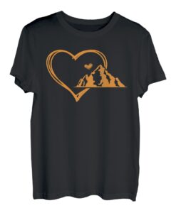 Bergliebe Wanderlust Berge Wanderer Summit Bergfan T-Shirt