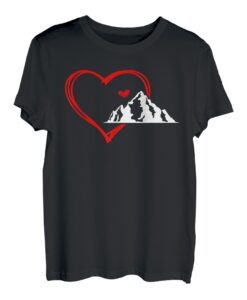 Bergliebe Wanderlust Berge Wanderer Summit Bergfan T-Shirt