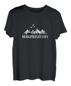 Bergprinzessin Wanderin Berge Wandern Gipfel T-Shirt