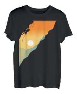 Bergsteigen Bouldern Freiklettern Bergsteiger Berge Klettern T-Shirt