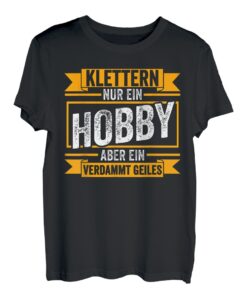Bergsteigen Bouldern Klettern Kletterer T-Shirt