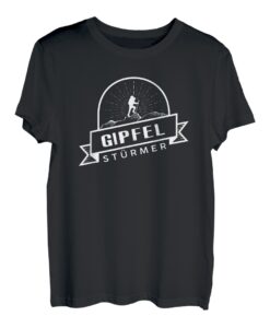 Bergsteigen und Klettern Design für Gipfelstürmer T-Shirt