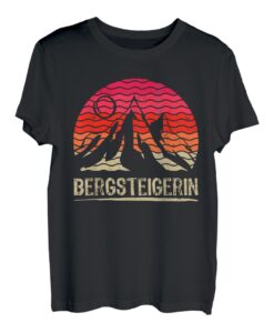Bergsteiger Wanderer Frauen klettern Wandern Girls T-Shirt
