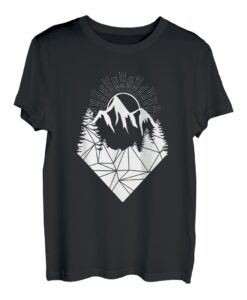 Bergsteiger Wintersport Snowboard Berge T-Shirt