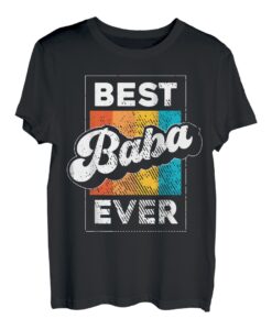 Best Baba Ever Türkischer Vater Papa Türkei Retro Geschenk T-Shirt