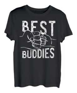 BEST BUDDIES Hände Väter und Söhne Onkel Neffen Meme T-Shirt