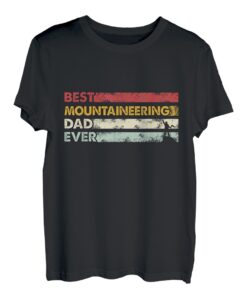 Best Dad Ever - Vater Vintage Bergsteigen T-Shirt