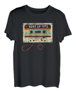 Best Of 1972 Vintage 51 Jahre Mann Frau 51. Geburtstag T-Shirt