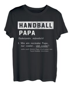 Bester Handball Papa Vater Handball Definition Vatertag T-Shirt