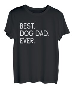 Bester Hundepapa Hund Besitzer Herrchen Best Dog Dad Ever T-Shirt
