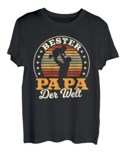 Bester Papa der Welt, Vater Kinder Motiv, Vatertag T-Shirt
