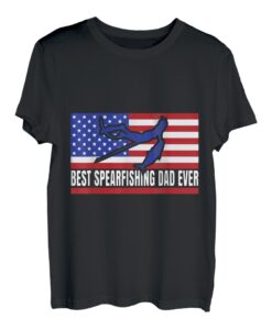 Bester Spearfishing Dad Scuba Diver Tauchfischer T-Shirt