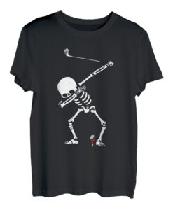 Betupfen des Golf-Skeletts! Lustiger Golfspieler T-Shirt