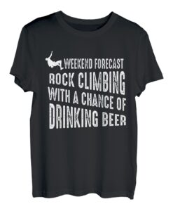 Bier Bouldern Boulderer Kletterer T-Shirt