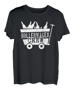 Bier Trinken Männertag Bollerwagen T-Shirt