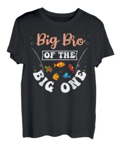 Big Bro Of The Big One Angeln, Geburtstagsparty, Tag T-Shirt
