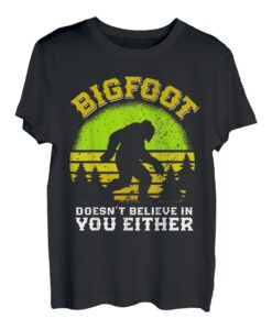 Bigfoot Bergfan Wanderer lustig Naturburschen Wanderliebe T-Shirt