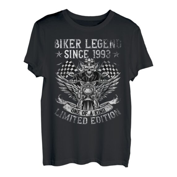 Biker Legend Since 1993 Motorrad 30. Geburtstags Biker TShirt Hapfox