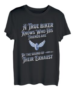 Biker, Motorrad-Slogan T-Shirt