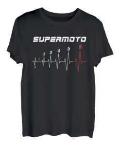 Biker Spruch, Ride, Motorrad Fahrer, Cooles SM Supermoto T-Shirt