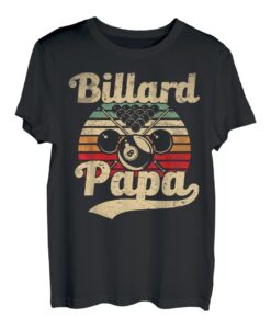 Billard Vater Geschenk T-Shirt