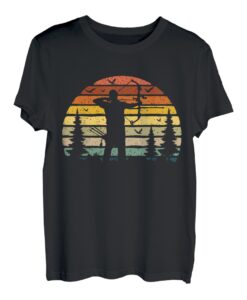 Bogenschießen Papa Bogenschütze Bester Vater Tagesgeschenk T-Shirt