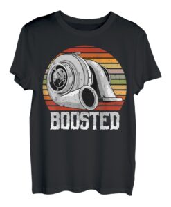 Boosted Turbo Supercharged Boost Autoturbolader für Herren T-Shirt