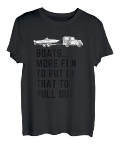 Boote... Mehr Spaß beim Einlegen als zum Herausziehen T-Shirt