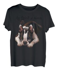 Bostoner Terrier Geschenk, Spirit Animal, Bostoner Terrier T-Shirt