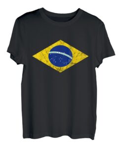 Brasilien Flagge Brasilianer Kostüm Brasilianischer Karneval T-Shirt
