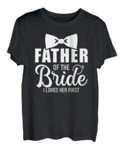 Brautvater Vater Papa Braut Hochzeit Junggesellenabschied T-Shirt