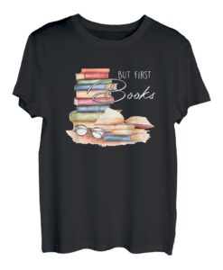 Buch Lesen Leser Leserin Leseratte Bücherwurm Roman Geschenk T-Shirt