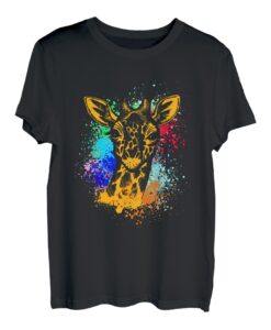 Bunte Giraffe | Giraffen T-Shirt