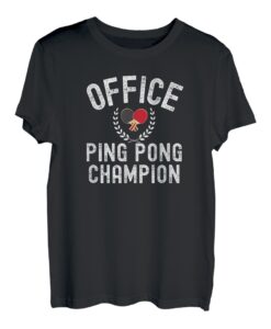 Büro Ping Pong Champion Ping Pong Büro Turnier T-Shirt