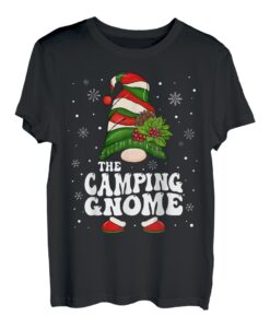 Camping-Wichtel, lustig, passender Familien-Weihnachts-Pyjama T-Shirt
