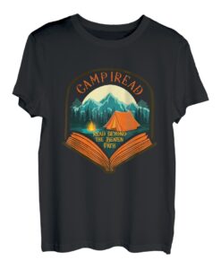 Campiread Read Beyond The Beaten Path Camping Sommer 2022 T-Shirt