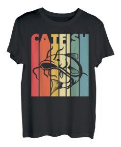 Catfishing T-Shirt Retro Wels T-Shirt