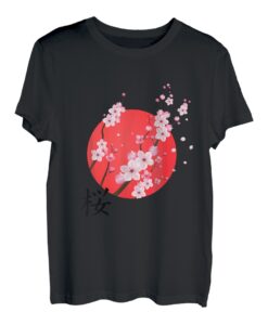 Cherry Blossom Hemd Sakura japanische Grafikkunst Sakura T-Shirt