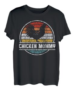 Chicken Mommy Retro Vintage Style Huhn T-Shirt