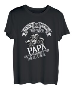 Chopper Motocross Ich bin ein Motorrad fahrender Papa T-Shirt