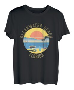 Clearwater Beach Souvenir Bekleidung - Retro Vintage T-Shirt