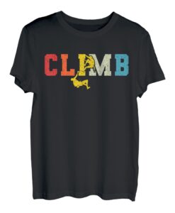 Climb Kletterer Sportklettern Bouldern T-Shirt