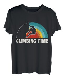 Climbing Time Kletterer Sportklettern Bouldern T-Shirt