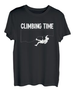 Climbing Time Kletterer Sportklettern Bouldern T-Shirt