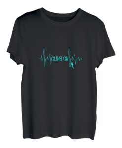 Cool Climb On Tees - Rock Climbing Heartbeat T-Shirt T-Shirt